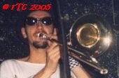 C plays trombone